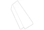 6802625 - Body: Inner Aper Panel Insulation for Mercedes-Benz Image