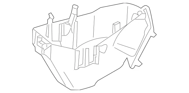 2305400067 - Electrical Equipment and Instruments: Housing for Mercedes-Benz: SL500, SL55 AMG, SL550, SL600, SL63 AMG, SL65 AMG Image image