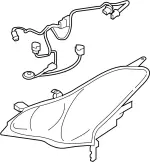 260251BA0A - : Composite Headlamp for Infiniti Image