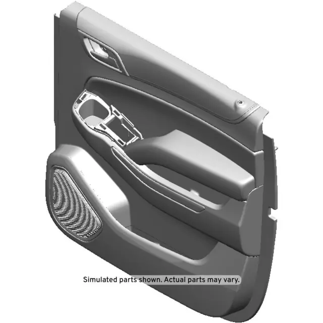 thumbnail image 2 of GM Genuine Rear Passenger Side Door Window Switch Bezel – Black – For Suburban/Yukon XL 2 of 6