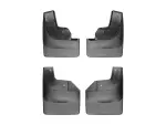 110073120073 - : Black MudFlap No-Drill DigitalFit® MudFlap Kit for WeatherTech Image