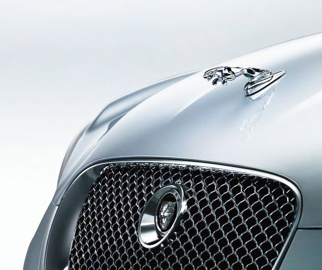 C2Z12493 - : 2009-2013 Jaguar XF XJ Leaper Hood Ornament Emblem for Jaguar: XF, XJ Image