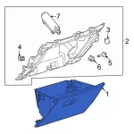 LJ8Z5806024AA - : Glove Box for Ford: Mustang Mach-E Image