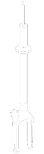 164320013064 - : Shock Absorber for Mercedes-Benz Image