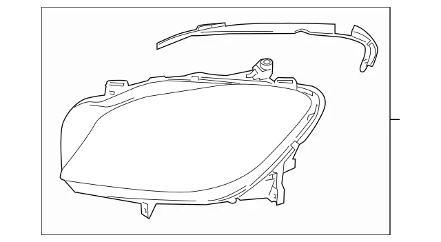 1669066903 - Electrical System: Headlamp for Mercedes-Benz: GL350, GL450, GL550, GL63 AMG, GLS350d, GLS450, GLS550, GLS63 AMG Image image