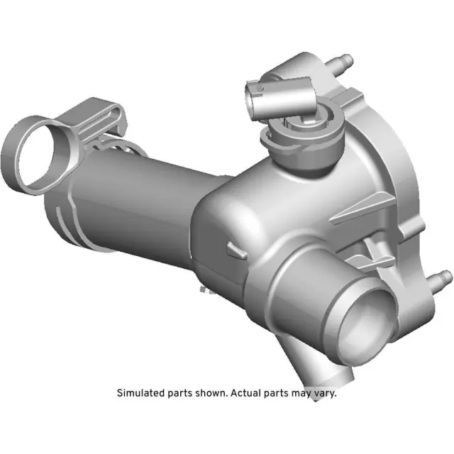 25201459 - : Water Outlet for Cadillac: ATS, CT6, CTS | Chevrolet: Camaro, Colorado | GMC: Canyon Image