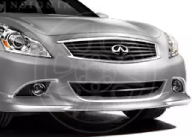 K60101NF6A - Exterior: Front Chin Spoiler (Non-Sport) for INFINITI: G25, G37, Q40 Image