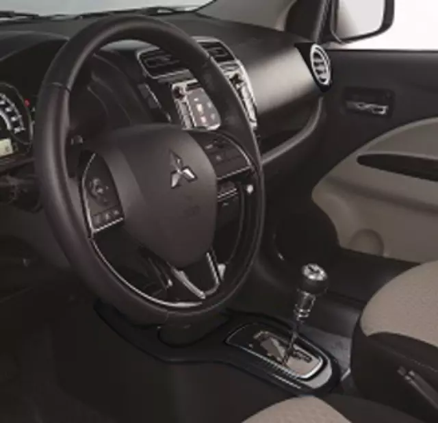 MZ360504EX - Interior: Interior Accent Panel Kit, Black for Mitsubishi: Mirage, Mirage G4 Image