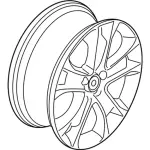 GJ5Z1007A - : Wheel, Alloy for Ford: Escape Image