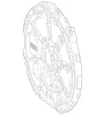 2222706904 - : Housing Intermediate Flange for Mercedes-Benz Image