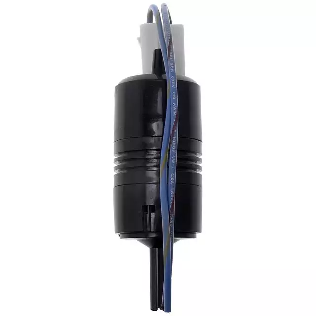 86723 - Wiper and Washer: Windshield Washer Pump for Acura: TLX | Audi: A3, A8, A8 Quattro, RS6, S8 | BMW: 318i, 318is, 318ti, 325, 325Ci, 325e, 325es, 325i, 325is, 325iX, 328i, 328i xDrive, 328is, 335d, 335i, 335i xDrive, 335is, 335xi, 525i, 525iT, 525xi, 528i, 528i xDrive, 530i, 530xi, 535i, 535i GT, 540i, 545i, 635CSi, 735i, 735iL, 740i, 740iL, 740Ld xDrive, 740Li, 740Li xDrive, 750i, 750i xDrive, 750iL, 750Li, 750Li xDrive, 760Li, 850Ci, M235i, M235i xDrive, M3, M5, M6, Z3 | Chevrolet: Captiva Sport, Suburban, Tahoe | Dodge: Dakota, Sprinter 2500, Sprinter 3500 | Ford: EcoSport, Edge, Transit Connect | Honda: Ridgeline | Jaguar: S-Type, X-Type, XJ8, XJR, XK, XK8, XKR, XKR-S | Mercedes-Benz: 190D, 190E, 260E, 300CD, 300CE, 300D, 300E, 300SD, 300SDL, 300SE, 300SEL, 300SL, 300TD, 300TE, 350SD, 350SDL, 380SE, 380SL, 400E, 400SE, 400SEL, 420SEL, 500E, 500SEC, 500SEL, 500SL, 560SEC, 560SEL, 560SL, 600SEC, 600SEL, 600SL, C220, C280, C36 AMG, E300, E320, E420, E500, G55 AMG, G550, GL320, GL350, GL450, GL550, GLK350, S320, S350, S420, S500, S600, SL320, SL500, SL600, SLR McLaren | Mini: Cooper | Mitsubishi: Lancer | Nissan: Sentra | Pontiac: Grand Prix | Porsche: 911 | Ram: Dakota, ProMaster 1500, ProMaster 2500, ProMaster 3500, ProMaster City | Saab: 9-5, 900, 9000 | Saturn: L100, L200, L300, LS, LS1, LS2, LW1, LW2, LW200, LW300, Vue | Toyota: Camry | Volkswagen: Beetle, Cabrio, Golf, Jetta, Passat, Vanagon | Volvo: 740, 745, 760, 780, 850, 940, 960, S70, S90, V90 Image