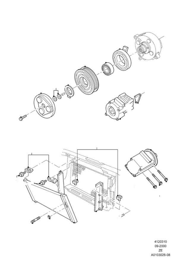 F5VY19D798A - HVAC: Coil for Ford Image