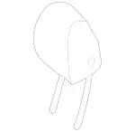 4639706000 - Front Seat: Head Restraint for Mercedes-Benz Image