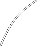 802821CA0C - Body: Upper Molding for INFINITI: FX35, FX37, FX50, QX70 Image