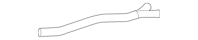 164492090464 - Exhaust System: Exhaust Pipe for Mercedes-Benz Image