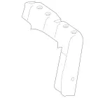 4479506700 - Body: Seat Back Pad for Mercedes-Benz Image