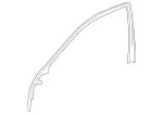 2037250371 - Front Doors: Trim for Mercedes-Benz: 180C, C230, C320 Image