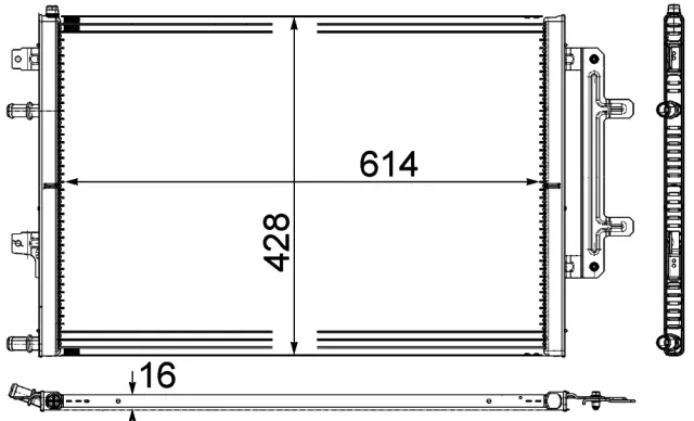 CR868000P - : Radiator for Behr Image