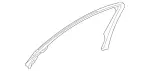 22372055009051 - : Window Trim for Mercedes-Benz Image