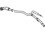XW4Z8C289AA - Cooling System: Overflow Hose for Ford: Thunderbird | Lincoln: LS Image