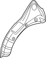 767111LA0A - Body: Outer Wheelhouse for INFINITI: QX56, QX80 Image