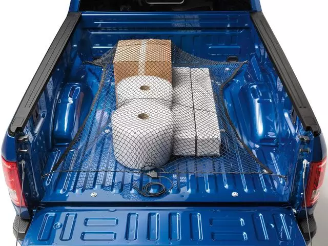 HC3Z99550A66A - : Bed Net, Horizontal Mount for Ford: E-350 Super Duty, E-450 Super Duty, F-150, F-250 Super Duty, F-350 Super Duty, F-450 Super Duty, F-550 Super Duty Image