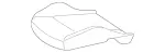 20591002159G60 - Body: Cushion Cover for Mercedes-Benz Image