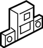 828587J101 - Body: Pad for INFINITI: G20 Image