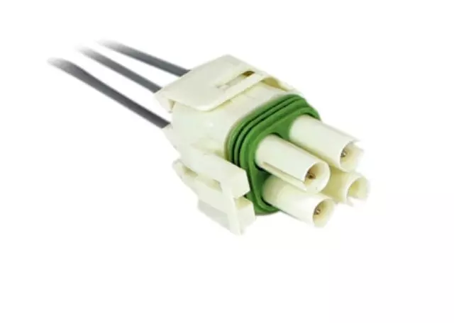 PT143 - Transmission: 3-Way Male Natural Colored Multi-Purpose Pigtail for Buick: Century, Commercial Chassis, Electra, LeSabre, Roadmaster | Cadillac: Brougham, DeVille, Fleetwood | Chevrolet: Astro, Blazer, C/K Pickup, C1500, C2500, C3500, Camaro, Caprice, Celebrity, Corvette, El Camino, G10, G20, G30, Impala, K1500 Pickup, K2500 Pickup, K3500 Pickup, K5 Blazer, Monte Carlo, R10, R20, R2500, R30, R3500, S10, S10 Blazer, Suburban C10, Suburban C1500, Suburban C20, Suburban K10, Suburban K1500, Suburban K20, Suburban K2500, Suburban R10, Suburban R1500, Suburban R20, Suburban R2500, Suburban V10, Suburban V1500, Suburban V20, Suburban V2500, Tahoe, V10, V20, V30, V3500 | GMC: C1500 Pickup, C2500 Pickup, C3500 Pickup, Caballero, G1500, G2500, G3500, Jimmy, Jimmy S15, K1500 Pickup, K2500 Pickup, K3500 Pickup, R1500 Pickup, R2500 Pickup, R3500 Pickup, S15, Safari, Sonoma, Suburban C1500, Suburban C2500, Suburban K1500, Suburban K2500, Suburban R1500, Suburban R2500, Syclone, Typhoon, V1500, V1500 Suburban, V2500, V2500 Suburban, V3500, Yukon | Oldsmobile: 98, Bravada, Custom Cruiser, Cutlass Ciera, Cutlass Salon, Cutlass Supreme | Pontiac: 6000, Firebird Image