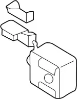 263501MG3A - : Warning Buzzer for INFINITI: QX80 Image