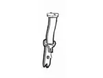 F8ZZ63611B68AAA - Electrical: Retractor Assembly for Ford: Mustang Image