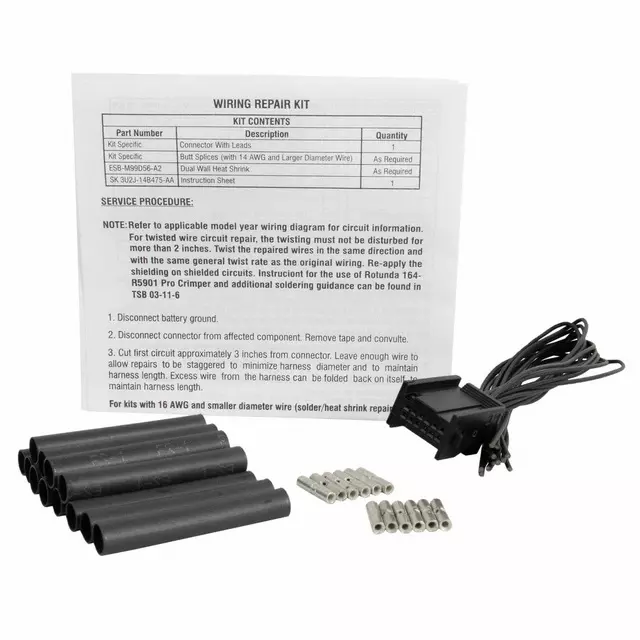 GU2Z14S411CA - : Wire Assembly for Ford Image