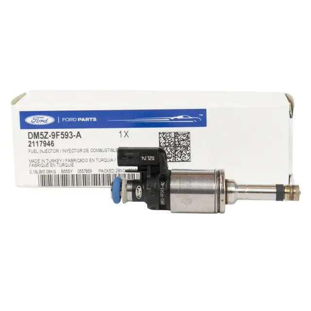 DM5Z9F593A - Fuel System: Injector for Ford: EcoSport, Fiesta, Focus Image