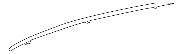 2138900393 - Case and Container: Roof Railing for Mercedes-Benz: E53 AMG, E63 AMG S Image image