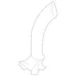 2115281009 - : Naca Fitting for Mercedes-Benz: CLS500, CLS55 AMG, CLS550, CLS63 AMG Image