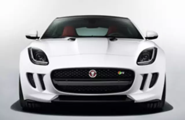 T2R13838 - Exterior: Grille - Gloss Black - Non-Pdc for Jaguar: F-Type Image