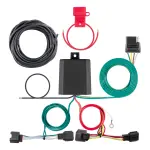 56445 - : Custom Wiring Harness, 4-Way Flat Output, Select Nissan Rogue Sport for CURT Image