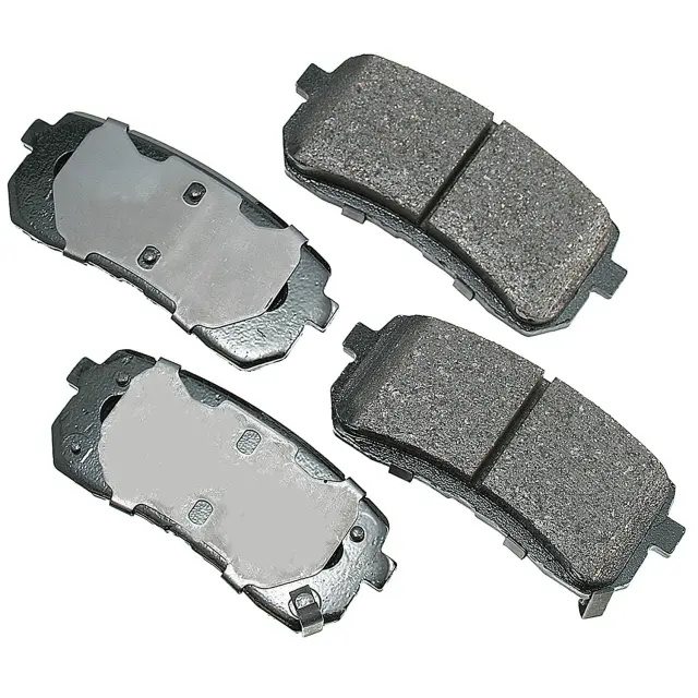 ACT1302 - : Akebono ProACT Ultra Premium Ceramic Disc Brake Pad Kit for AKEBONO Image