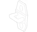 997230400 - Front Doors: Lock Striker for Mercedes-Benz Image