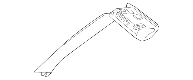 17169030259F39 - Body: Header Cover for Mercedes-Benz Image