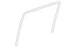 1647350525 - : Window Guide Rail for Mercedes-Benz Image