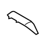 FL3Z15601B32BD - Body: Bezel Insert for Ford: F-150, F-250 Super Duty, F-350 Super Duty, F-450 Super Duty Image