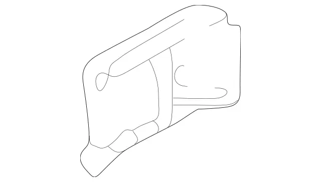 76003617101 - Body: Handle, Inside for Mercedes-Benz Image