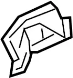 75139AM600 - Body: Center Plate for Infiniti Image