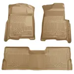 98333 - : Weatherbeater - Front &amp; 2nd Seat Floor Liners (Footwell Coverage) for Husky Liners Image