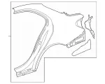 2056304202 - : Quarter Panel for Mercedes-Benz Image