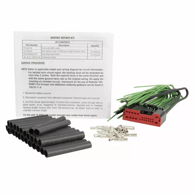Wire Assembly - Ford (JU2Z-14S411-AJA)