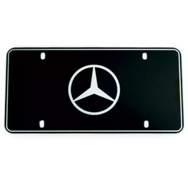 Q6880107 - Exterior: License Plate, Lexan Marquis for Mercedes-Benz: C230, C240, C250, C280, C300, C32 AMG, C320, C350, C55 AMG, C63 AMG, CLS500, CLS55 AMG, CLS550, CLS63 AMG, GL320, GL350, GL450, GL550, GLK350, ML320, ML350, ML450, ML500, ML550, ML63 AMG, R320, R350, R500, SL55 AMG, SL550, SL600, SL63 AMG, SL65 AMG, SLK250, SLK280, SLK300, SLK350, SLK55 AMG, SLR McLaren, SLS AMG Image