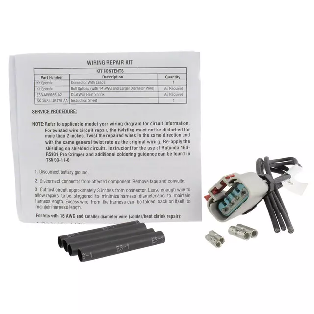 Wire Assembly - Ford (3U2Z-14S411-DGAC)