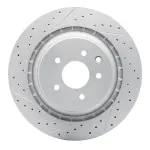 83068013R - : DFC Geoperformance Rotor - Drilled and Slotted for DYNAMIC FRICTION Image